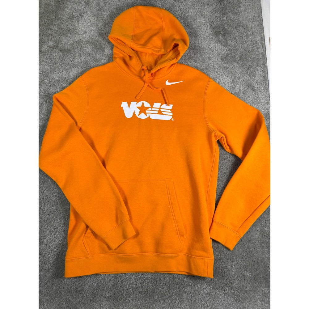 Nike Tennessee Volunteers Vols Hoodie Orange Mens Medium Fleece Pullover RN56323